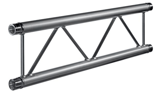 TRUSS ESCALERA. ANCHO: 30 CM. ALTO: 30 CM. LARGO: 300 CM. FABRICADA CON ALUMINIO